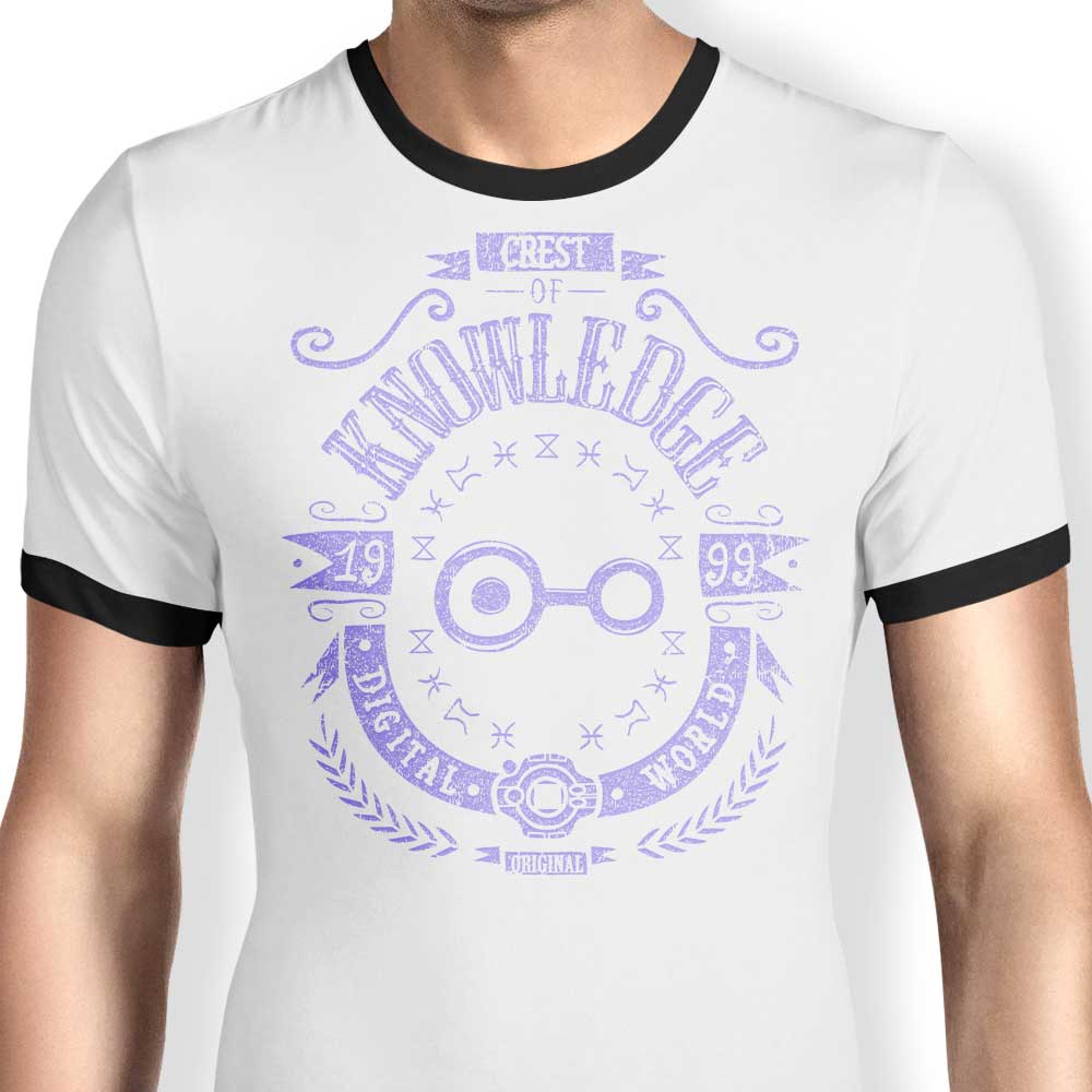 Digital Knowledge - Ringer T-Shirt Hoodie, Sweatshirt | CiraTrend.com (Image 1)