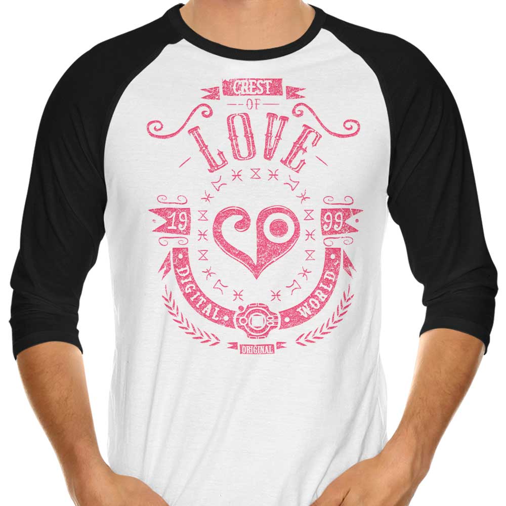 Digital Love - 3/4 Sleeve Raglan T-Shirt Hoodie, Sweatshirt | CiraTrend.com (Image 1)