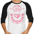 Digital Love - 3/4 Sleeve Raglan T-Shirt Hoodie, Sweatshirt | CiraTrend.com (Image 1)