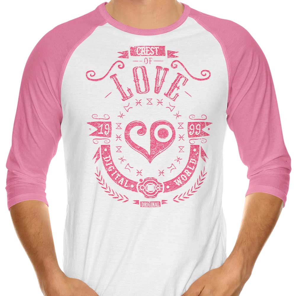 Digital Love - 3/4 Sleeve Raglan T-Shirt Hoodie, Sweatshirt | CiraTrend.com (Image 4)