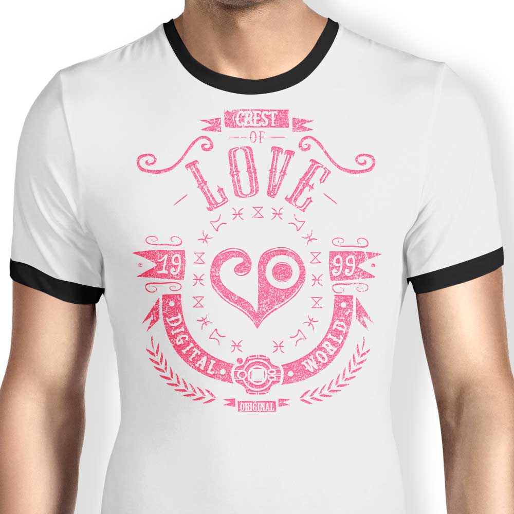 Digital Love - Ringer T-Shirt Hoodie, Sweatshirt | CiraTrend.com (Image 1)
