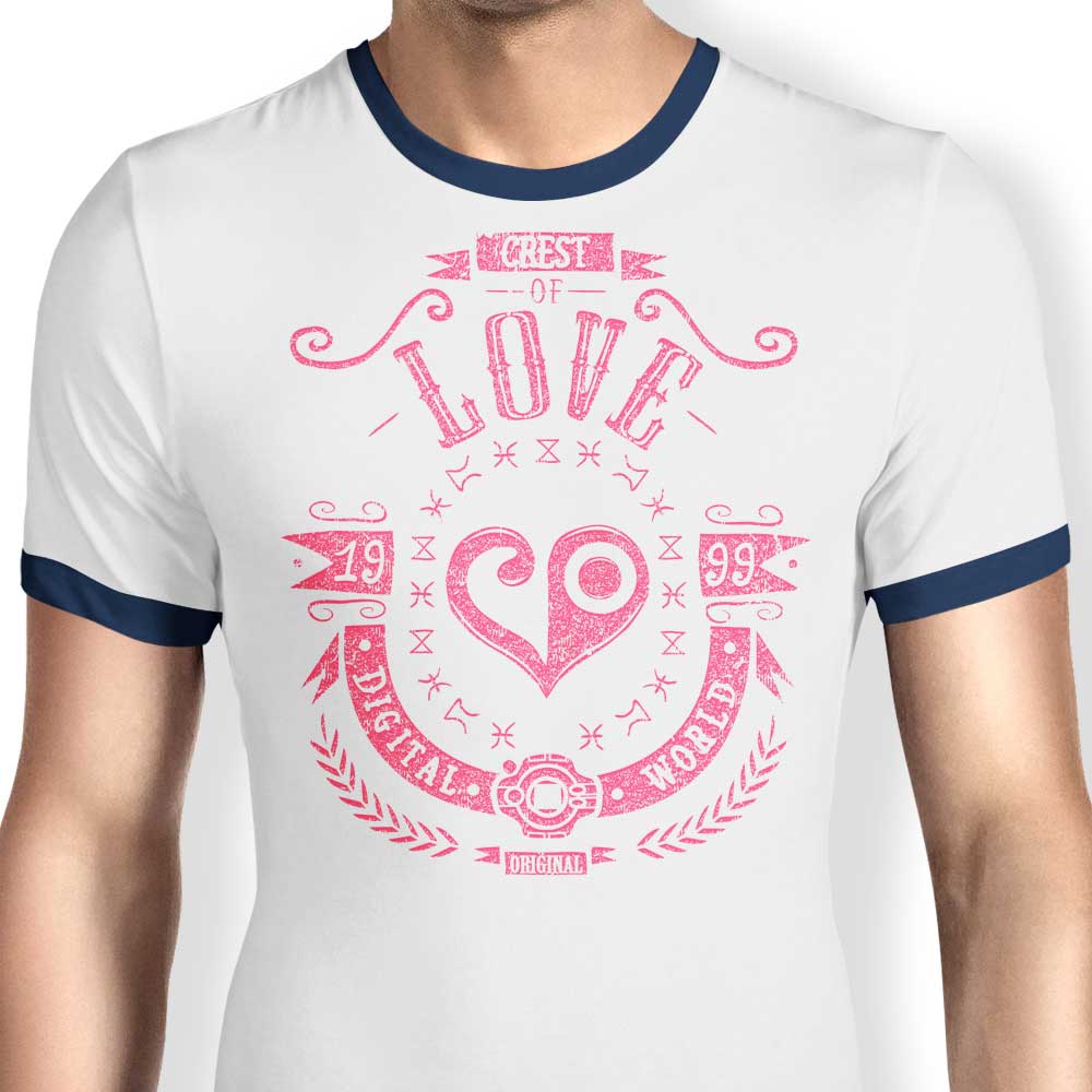 Digital Love - Ringer T-Shirt Hoodie, Sweatshirt | CiraTrend.com (Image 3)