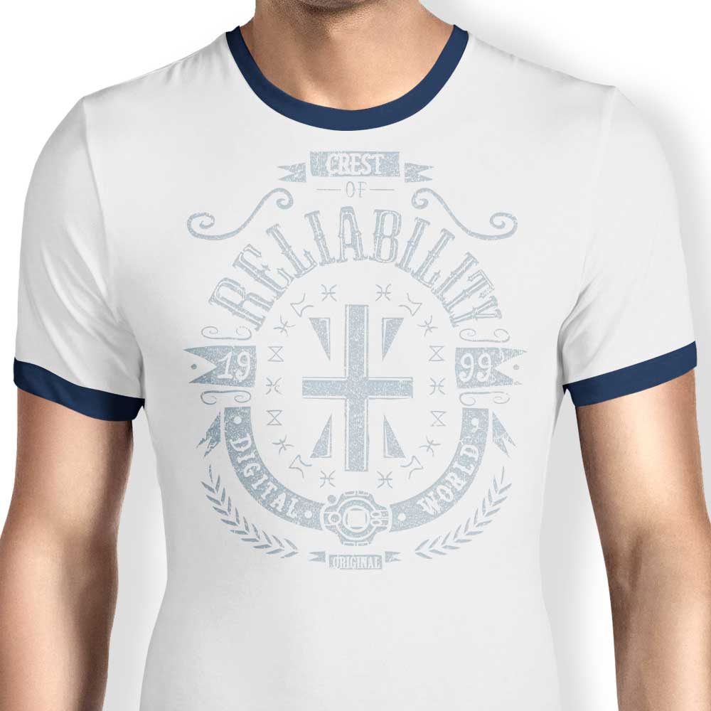 Digital Reliability - Ringer T-Shirt Hoodie, Sweatshirt | CiraTrend.com (Image 3)