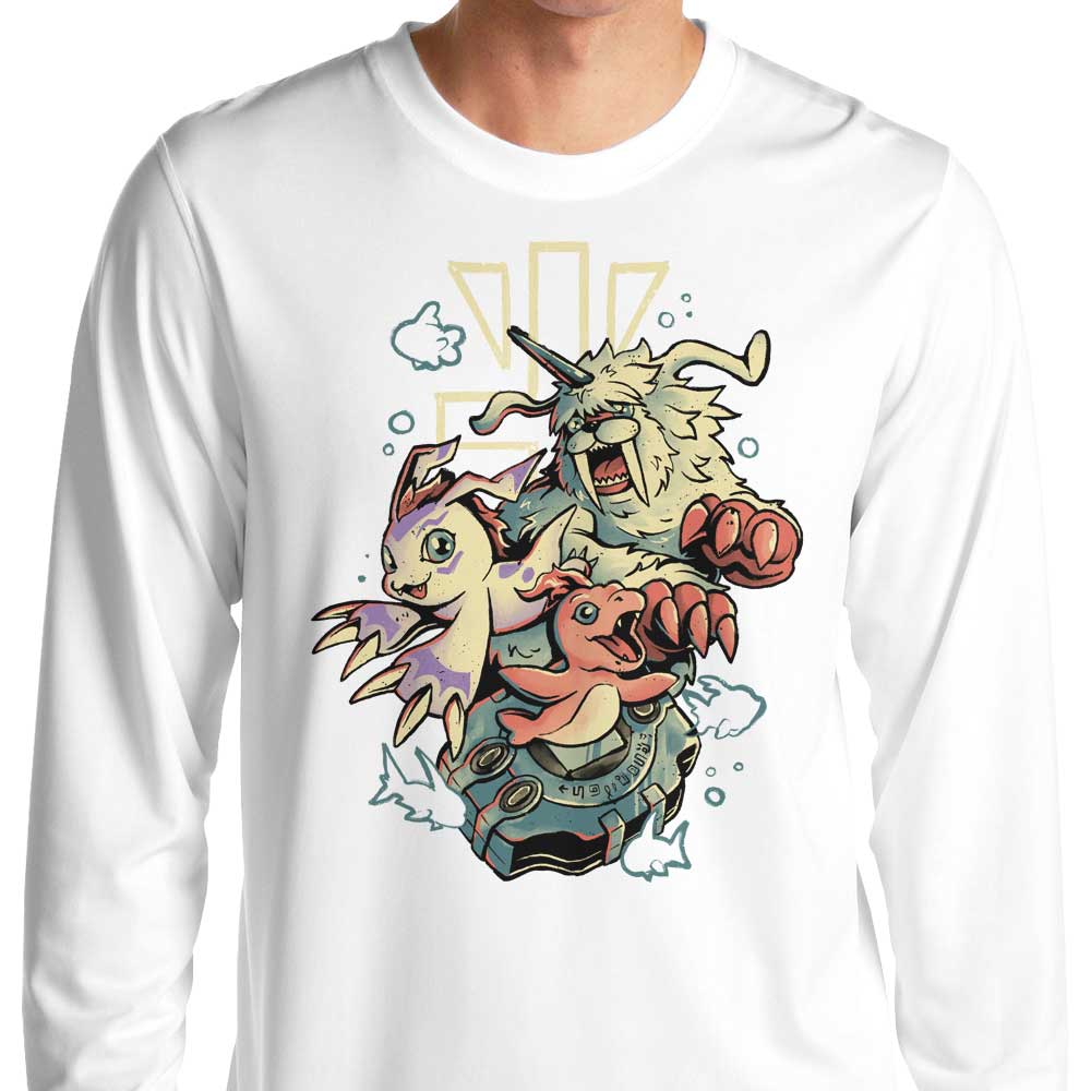 Digital Seal Evolution - Long Sleeve T-Shirt Hoodie, Sweatshirt | CiraTrend.com (Image 4)