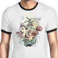 Digital Seal Evolution - Ringer T-Shirt Hoodie, Sweatshirt | CiraTrend.com (Image 1)