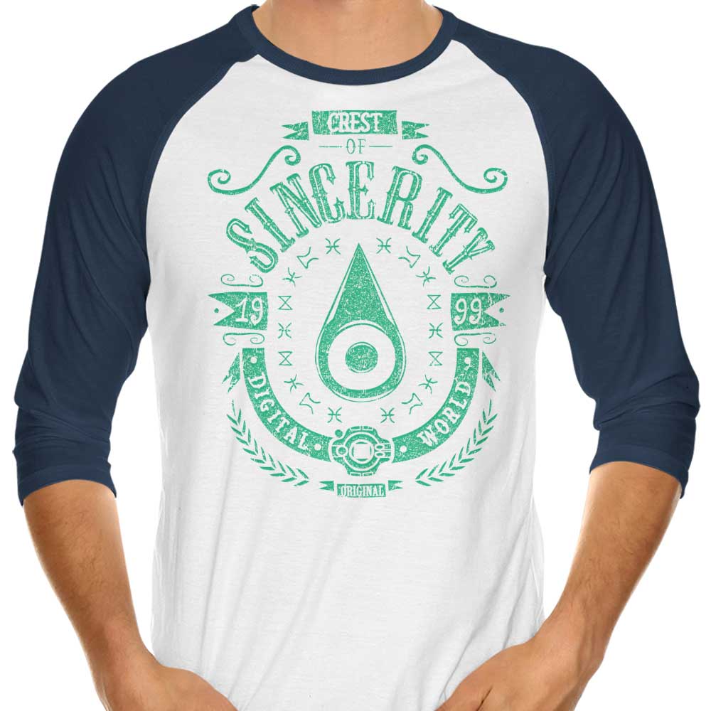 Digital Sincerity - 3/4 Sleeve Raglan T-Shirt Hoodie, Sweatshirt | CiraTrend.com (Image 4)