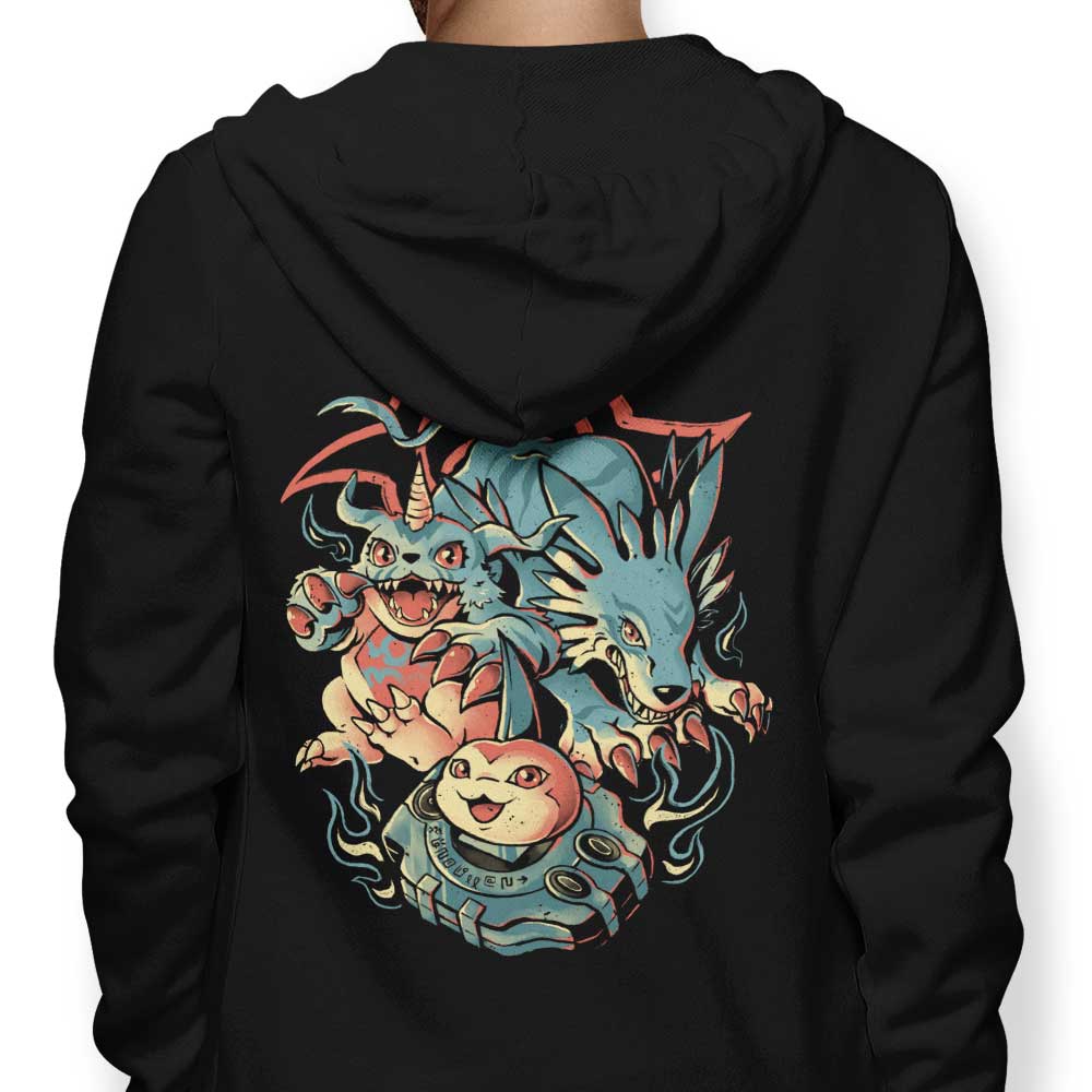 Digital Wolf Evolution - Hoodie T-Shirts, Sweatshirt | CiraTrend.com (Image 1)