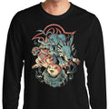 Digital Wolf Evolution - Long Sleeve T-Shirt Hoodie, Sweatshirt | CiraTrend.com (Image 1)