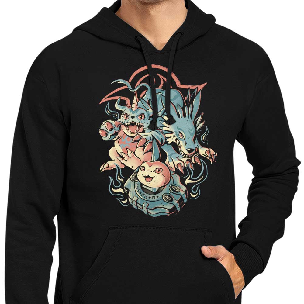 Digital Wolf Evolution - Hoodie T-Shirts, Sweatshirt | CiraTrend.com (Image 5)