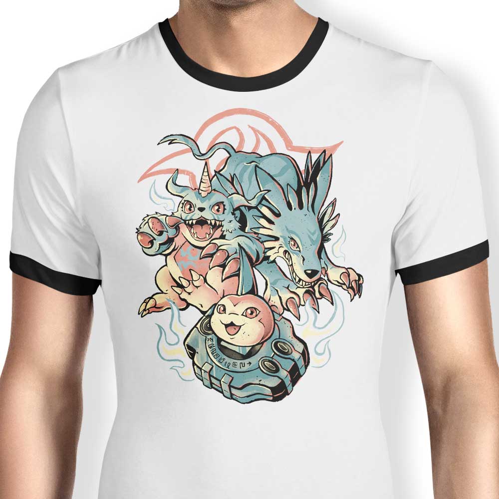 Digital Wolf Evolution Ringer T-Shirts, Hoodie, Sweatshirt