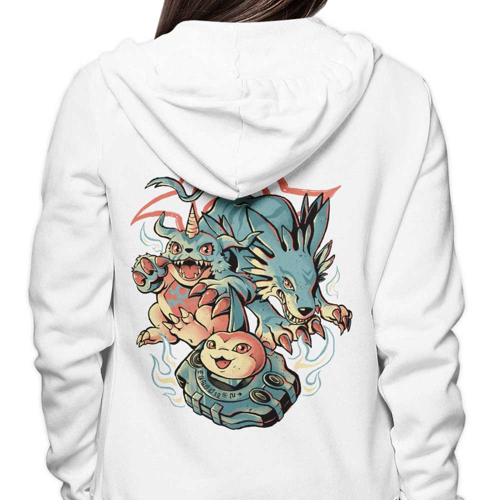 Digital Wolf Evolution - Hoodie T-Shirts, Sweatshirt | CiraTrend.com (Image 4)