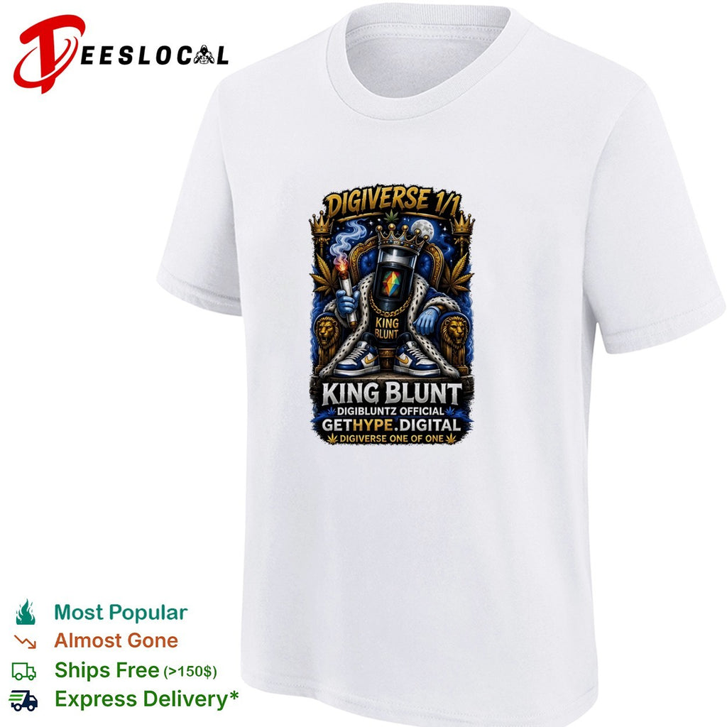 Digiverse 1 1 King Blunt Digibluntz Official Gethype Digital One of One shirt