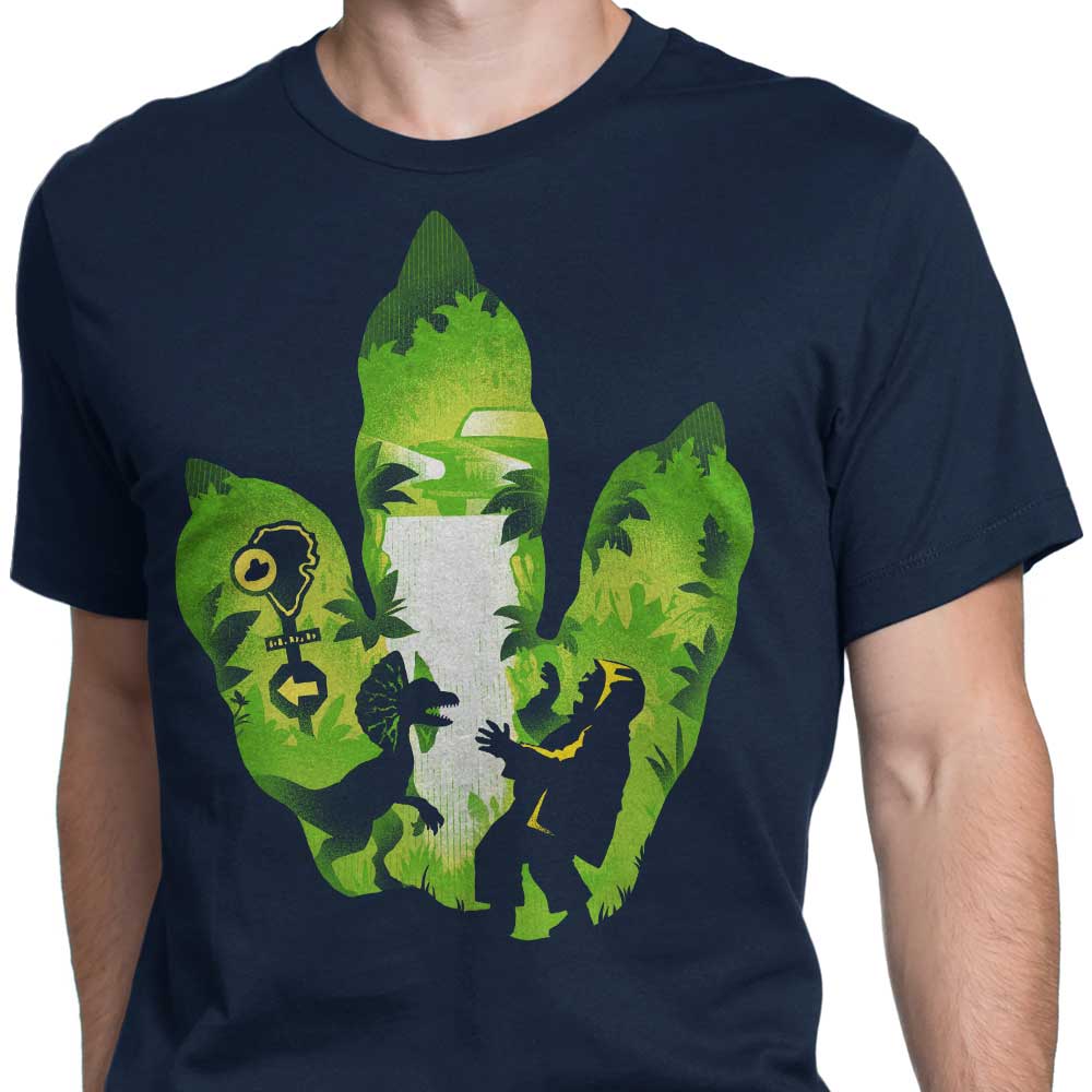 Dilophosaurus Footprint T-Shirts, Hoodie, Sweatshirt