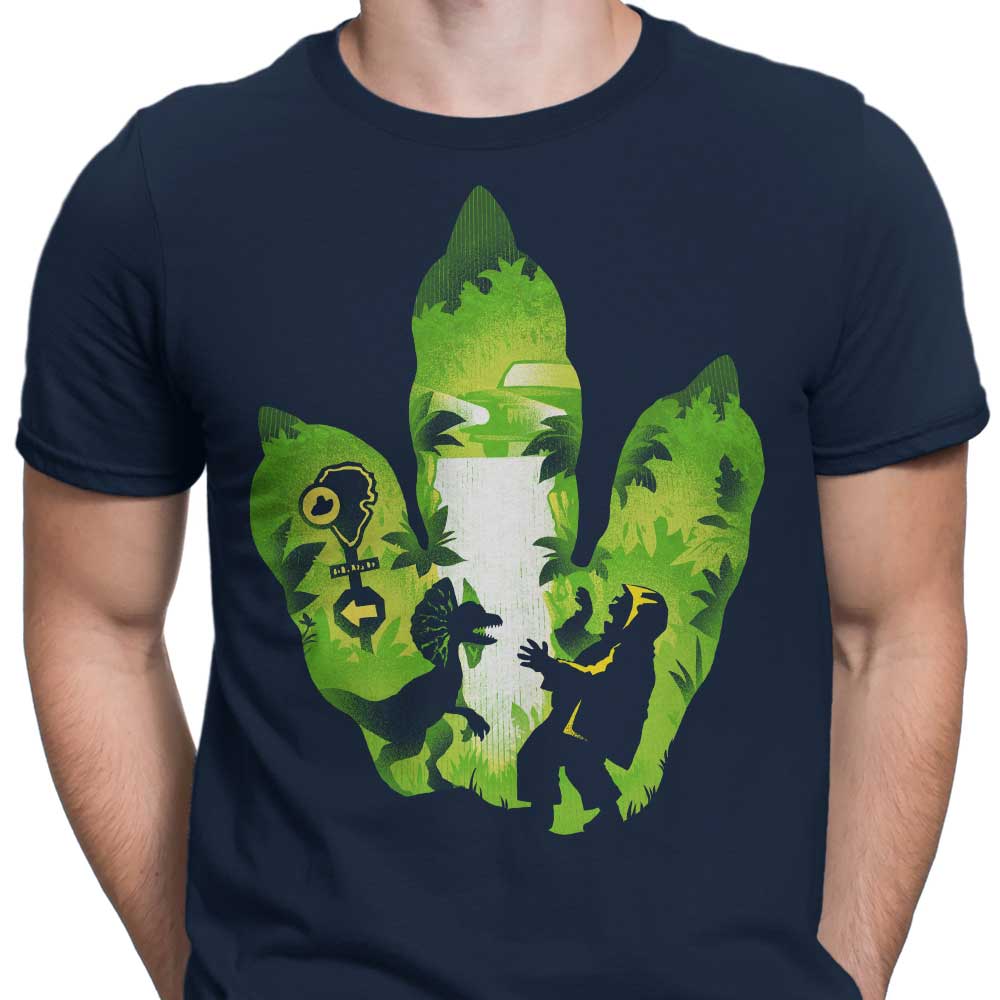 Dilophosaurus Footprint T-Shirts, Hoodie, Sweatshirt