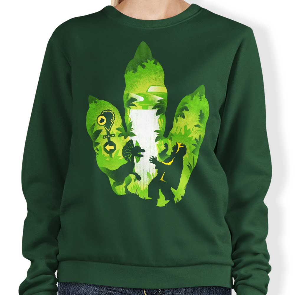 Dilophosaurus Footprint T-Shirts, Hoodie, Sweatshirt
