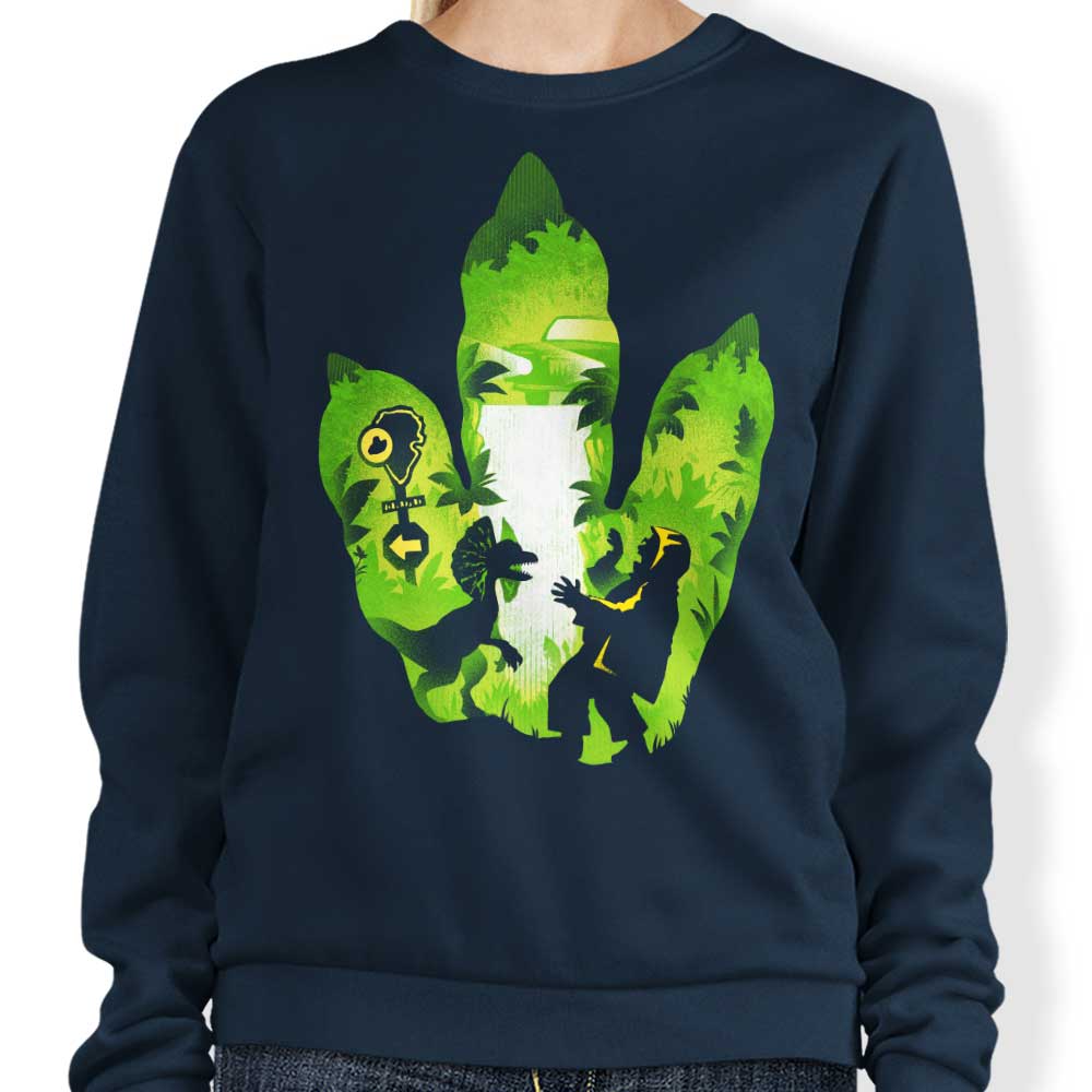 Dilophosaurus Footprint T-Shirts, Hoodie, Sweatshirt