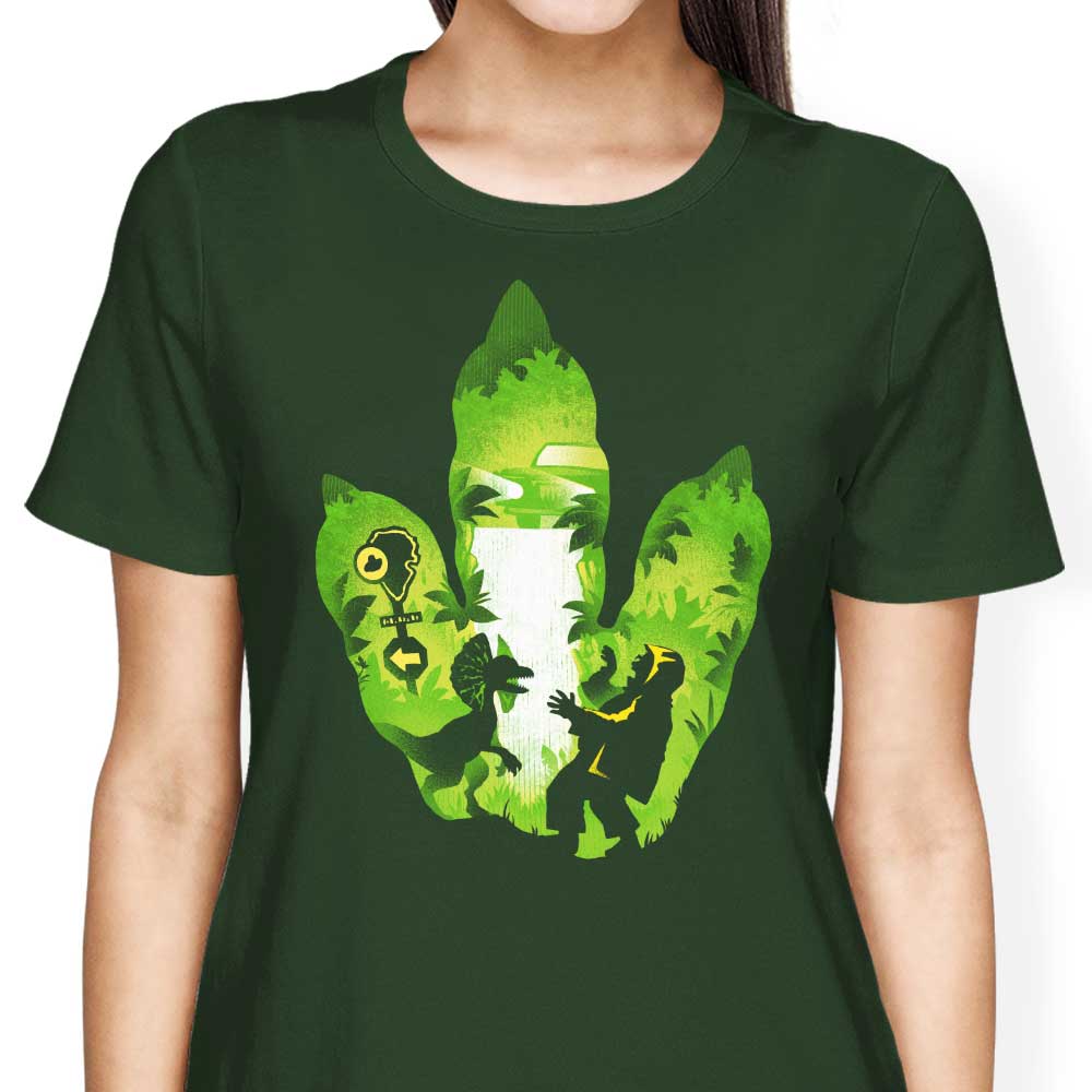 Dilophosaurus Footprint T-Shirts, Hoodie, Sweatshirt
