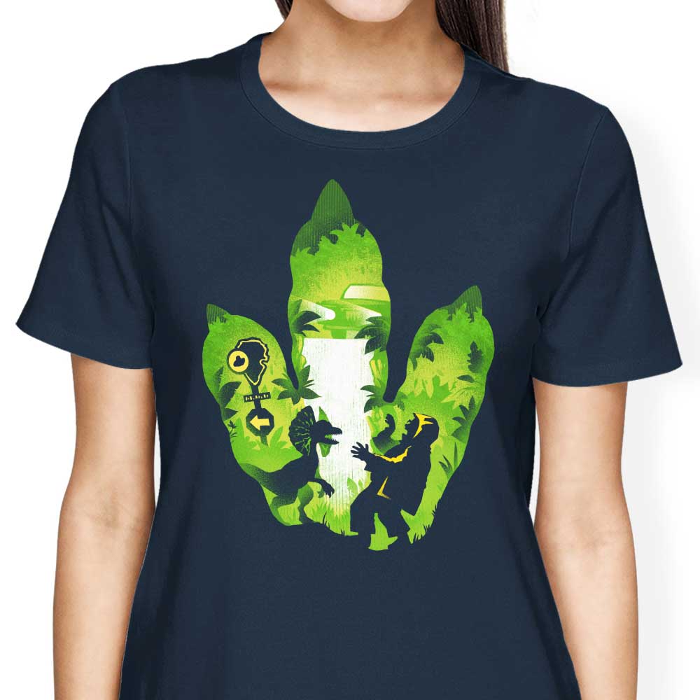 Dilophosaurus Footprint T-Shirts, Hoodie, Sweatshirt