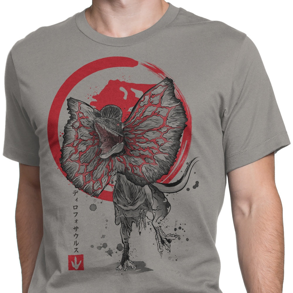 Dilophosaurus Sumi E T-Shirts, Hoodie, Sweatshirt