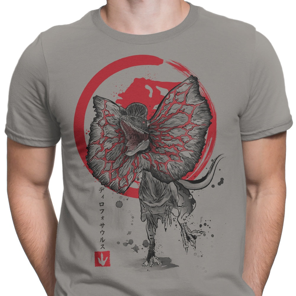 Dilophosaurus Sumi E T-Shirts, Hoodie, Sweatshirt
