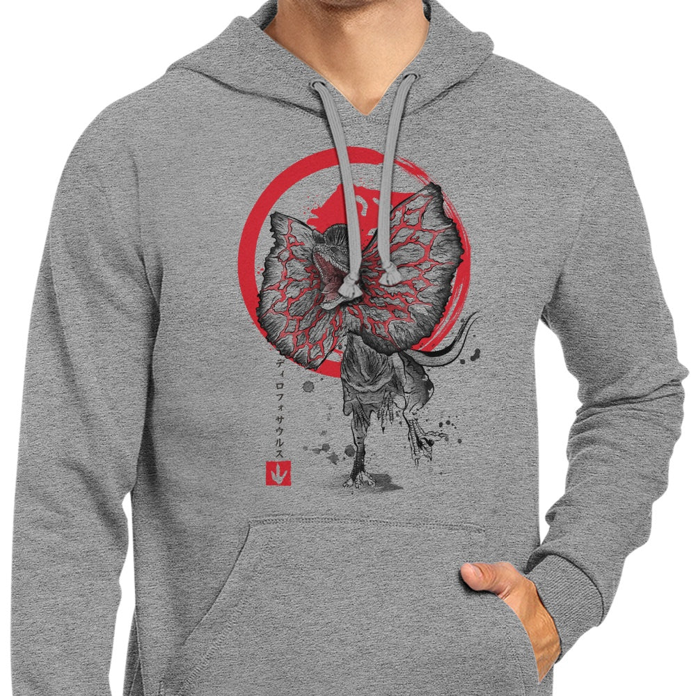 Dilophosaurus Sumi-e - Hoodie T-Shirts, Sweatshirt | CiraTrend.com (Image 5)