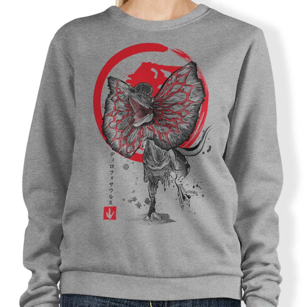 Dilophosaurus Sumi-e - Sweatshirt T-Shirts, Hoodie | CiraTrend.com (Image 3)