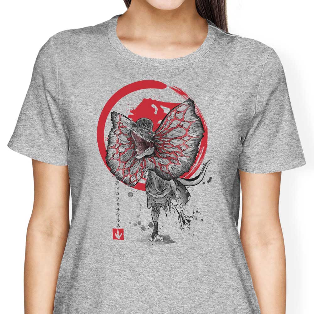 Dilophosaurus Sumi E T-Shirts, Hoodie, Sweatshirt