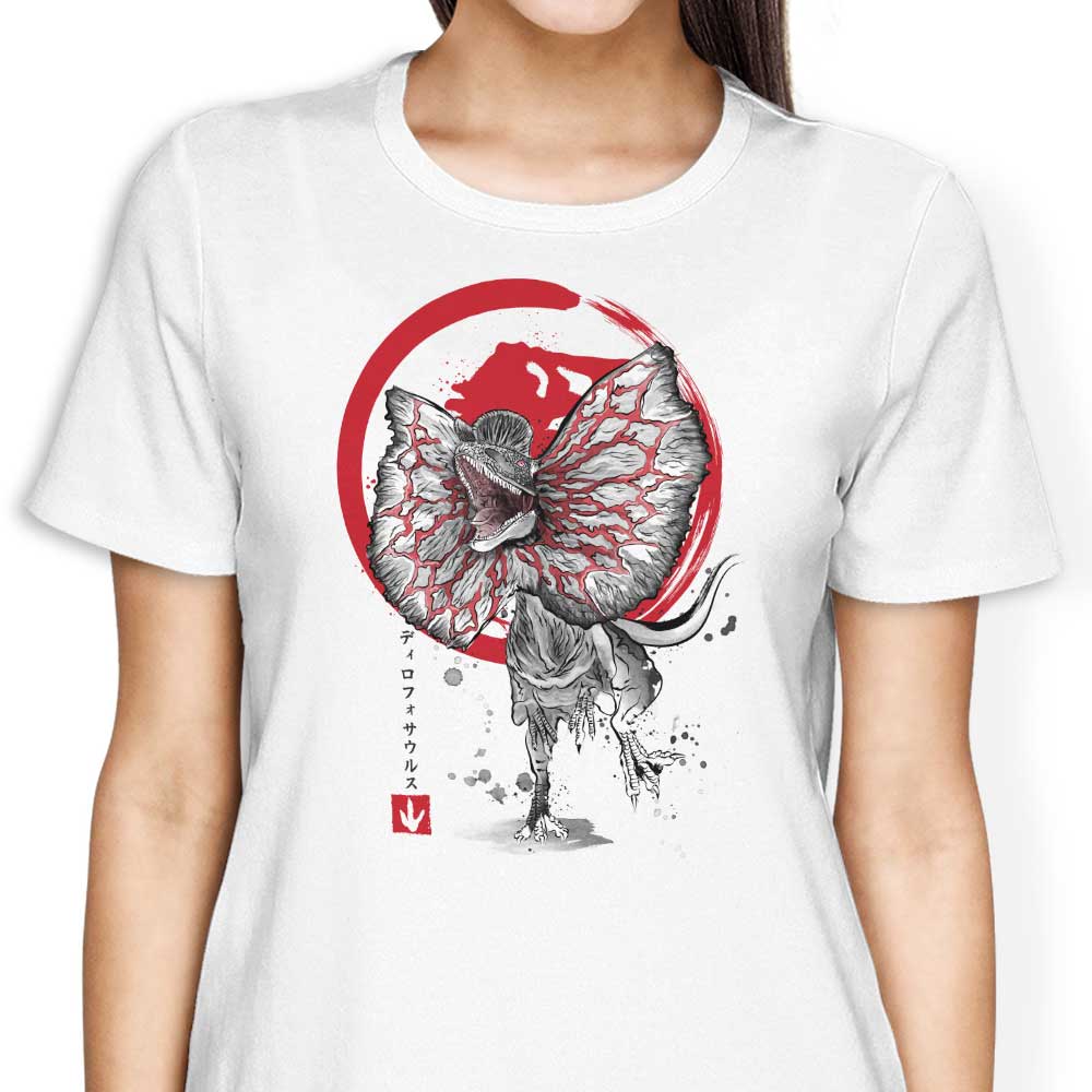 Dilophosaurus Sumi E T-Shirts, Hoodie, Sweatshirt