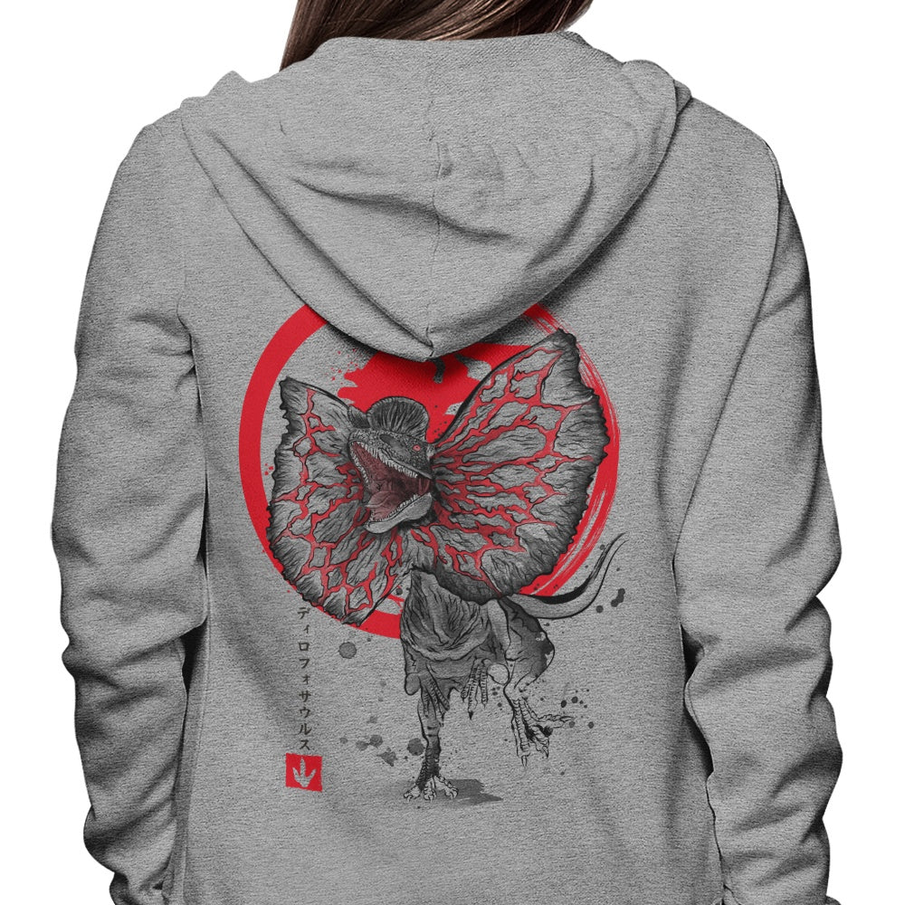 Dilophosaurus Sumi-e - Hoodie T-Shirts, Sweatshirt | CiraTrend.com (Image 3)