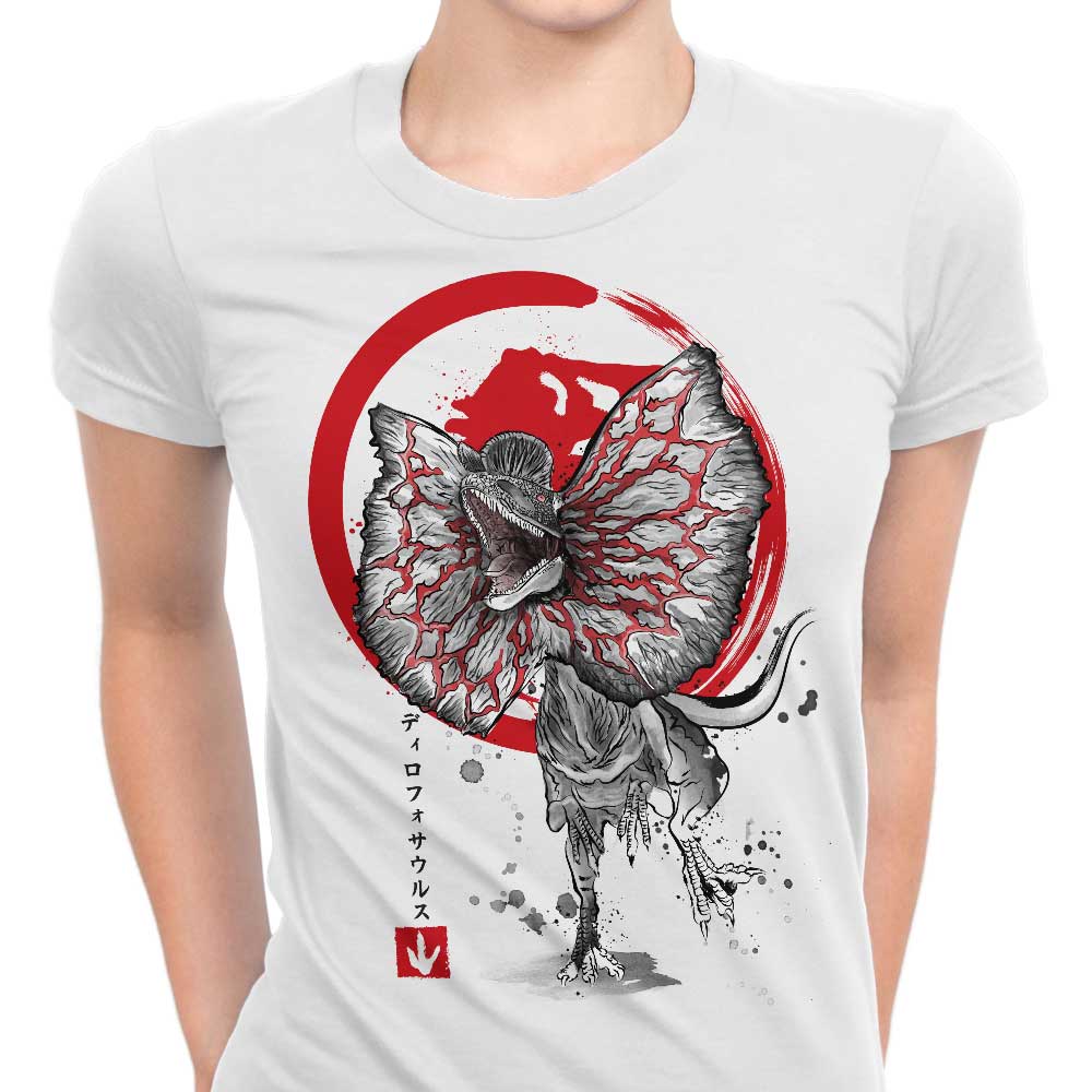 Dilophosaurus Sumi E T-Shirts, Hoodie, Sweatshirt