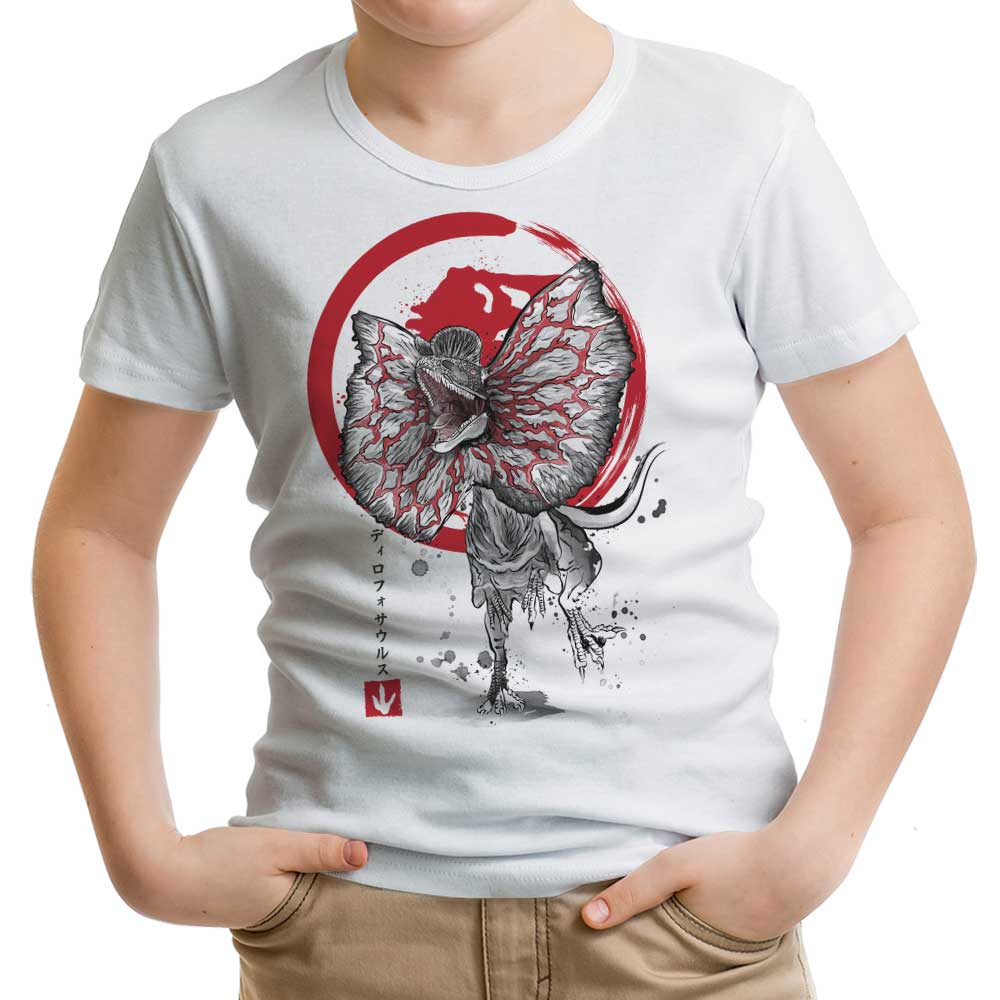 Dilophosaurus Sumi E T-Shirts, Hoodie, Sweatshirt