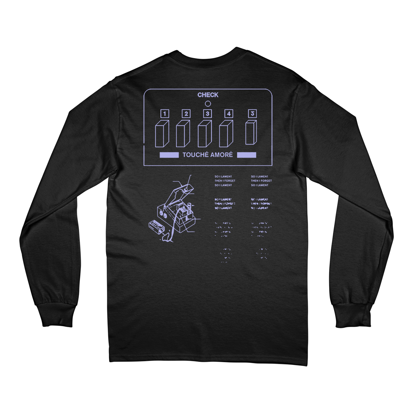 "Dimension" L/S T-Shirt Hoodie, Sweatshirt | CiraTrend.com (Image 2)
