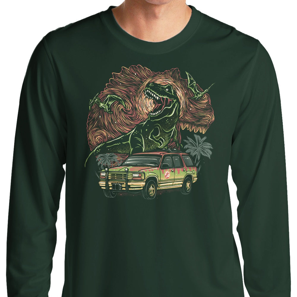 Dino Expedition - Long Sleeve T-Shirt Hoodie, Sweatshirt | CiraTrend.com (Image 3)