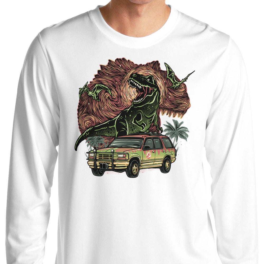 Dino Expedition - Long Sleeve T-Shirt Hoodie, Sweatshirt | CiraTrend.com (Image 4)
