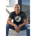 Dino with bicycle and moon T-shirt men alternative graphic funny shirt man Made in USA Hoodie, Sweatshirt | CiraTrend.com