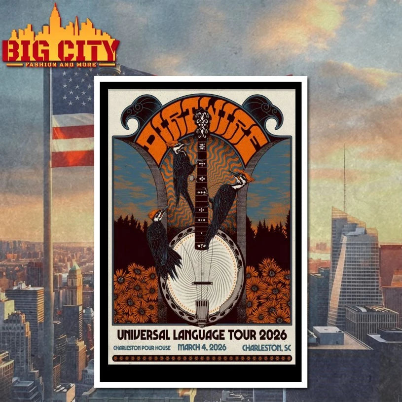 Dirtwire In Charleston SC On March 4 2026 Poster shirt