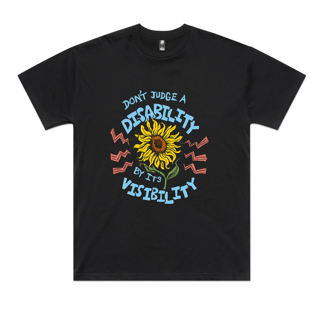 Disability Visibility Oversized Tee Hoodie, Sweatshirt | CiraTrend.com (Image 1)