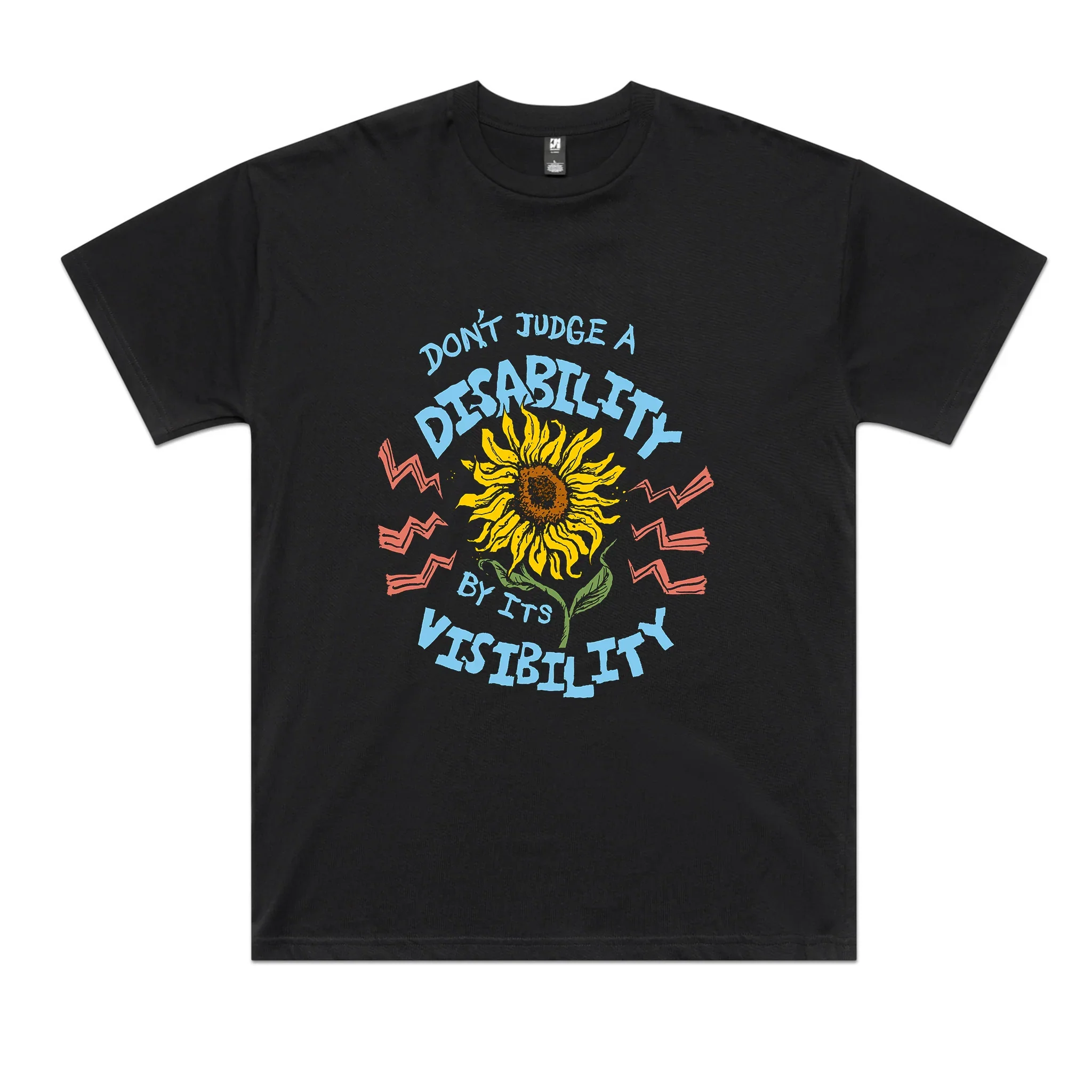 Disability Visibility Oversized Tee Hoodie, Sweatshirt | CiraTrend.com (Image 1)