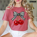 Disco Checker Cherries Comfort Colors T-Shirt 'NLB' Hoodie, Sweatshirt | CiraTrend.com