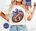 Disco Football Bow Shirt Comfort Colors, Game Day Womens Football Tee, Womenswear Oversized Crewneck, Coquette Clothing...