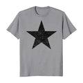 Distressed Black Star Men's T-Shirt Hoodie, Sweatshirt | CiraTrend.com