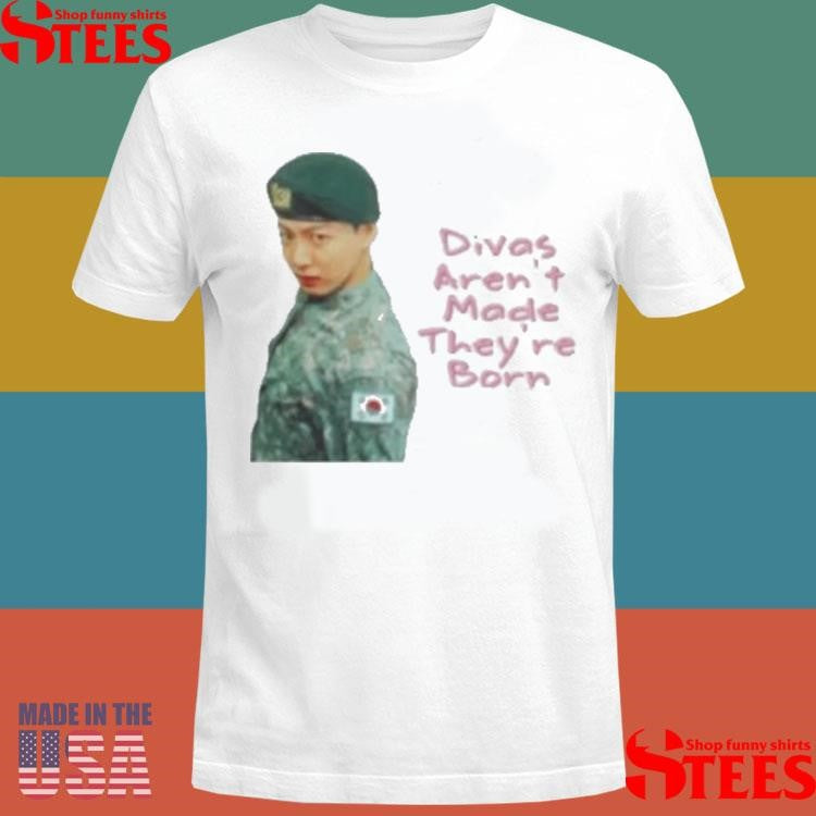 Divas Aren’t Made They’re Born Jangkok T-shirt