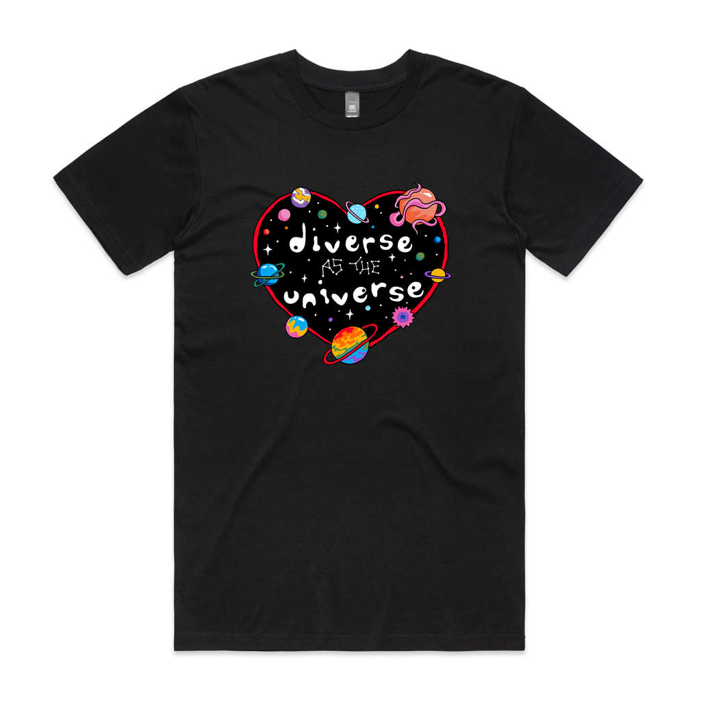 Diverse As The Universe Tee Hoodie, Sweatshirt | CiraTrend.com (Image 1)