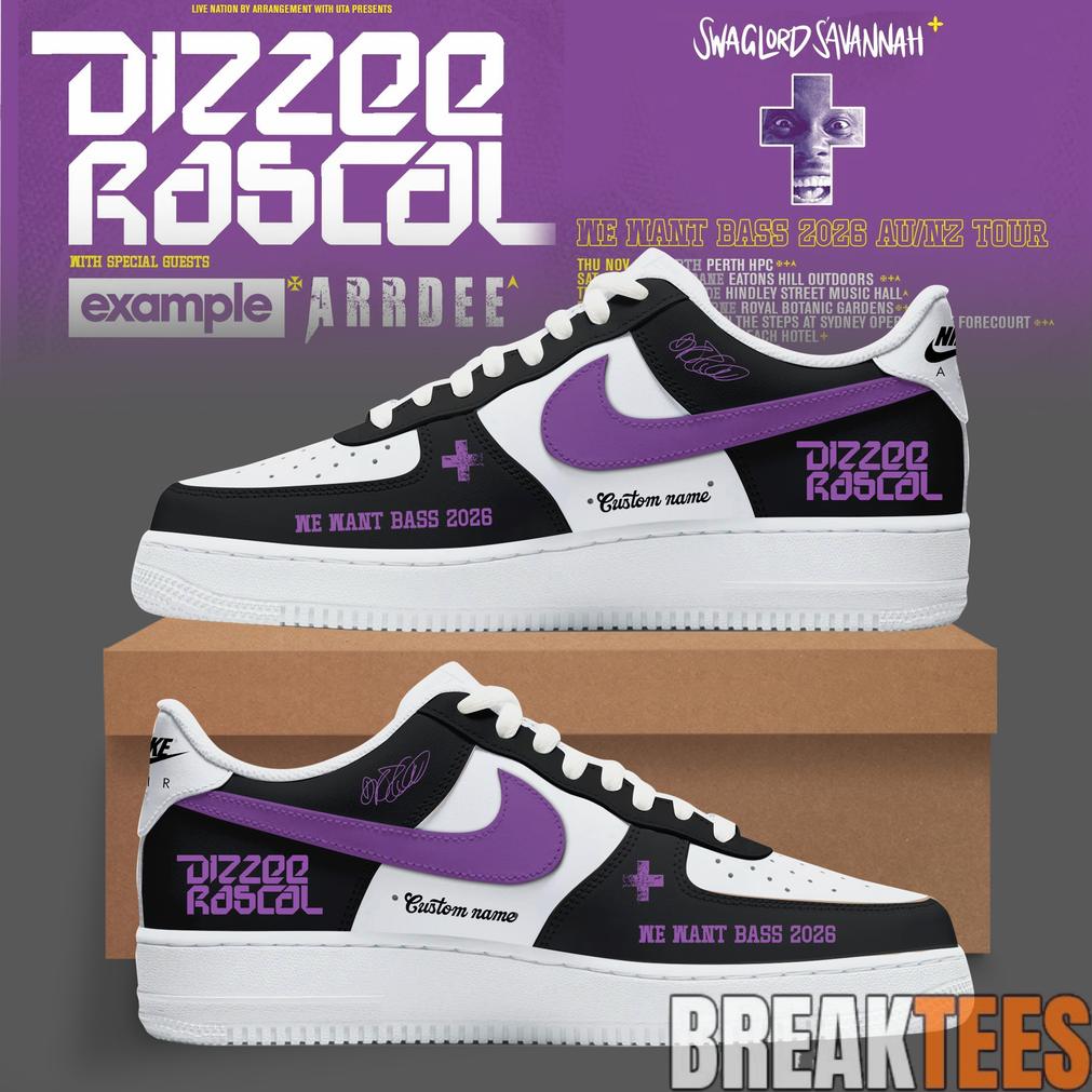 Dizzee Rascal – We Want Bass Tour AF1 Shoes