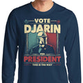 Djarin for President - Long Sleeve T-Shirt Hoodie, Sweatshirt | CiraTrend.com (Image 1)