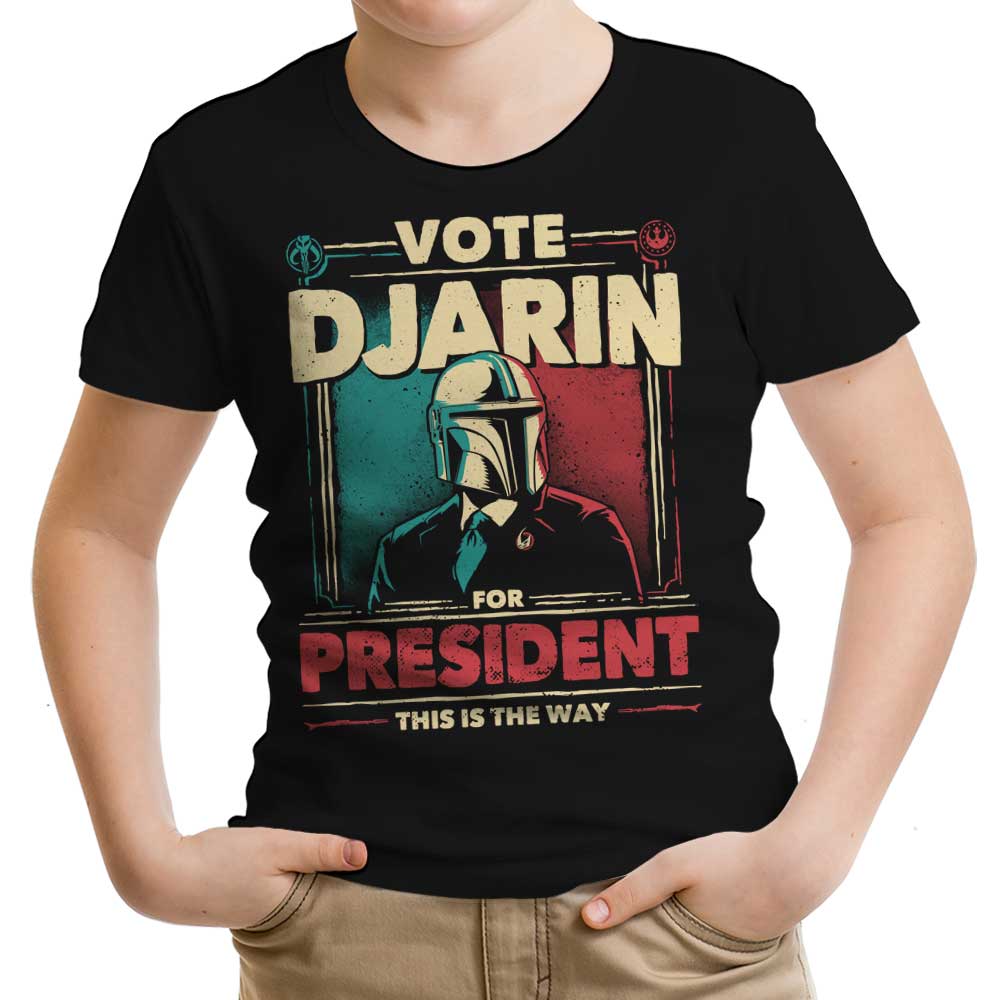 Djarin for President - Youth Apparel T-Shirts, Hoodie, Sweatshirt | CiraTrend.com (Image 3)