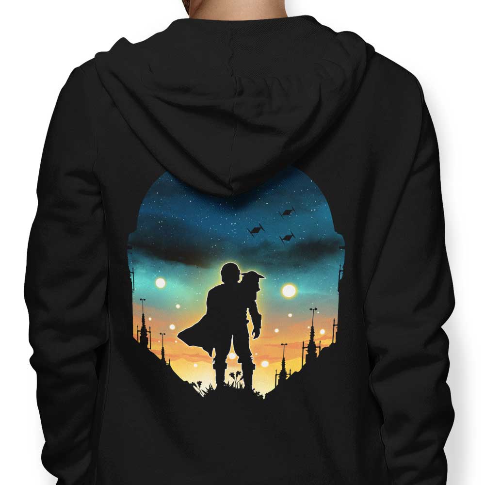 Djarin Sunset - Hoodie T-Shirts, Sweatshirt | CiraTrend.com (Image 1)