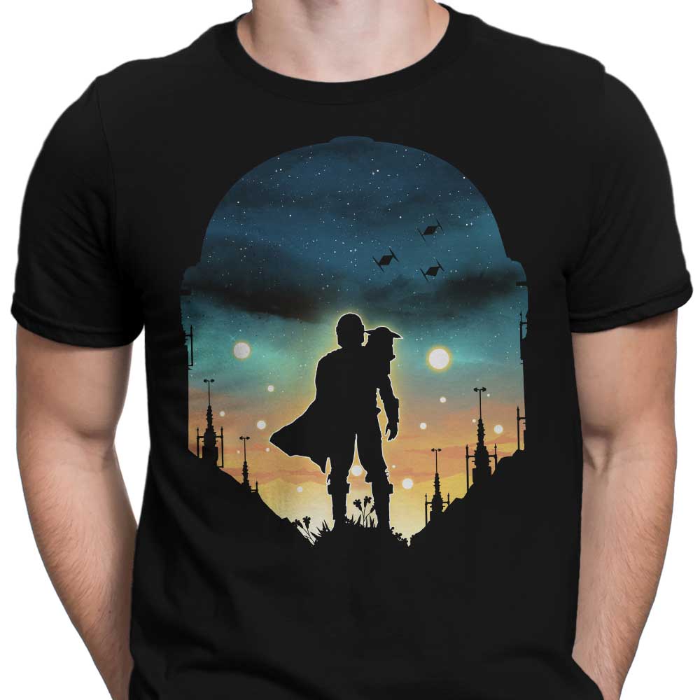Djarin Sunset - Men's Apparel T-Shirts, Hoodie, Sweatshirt | CiraTrend.com (Image 3)