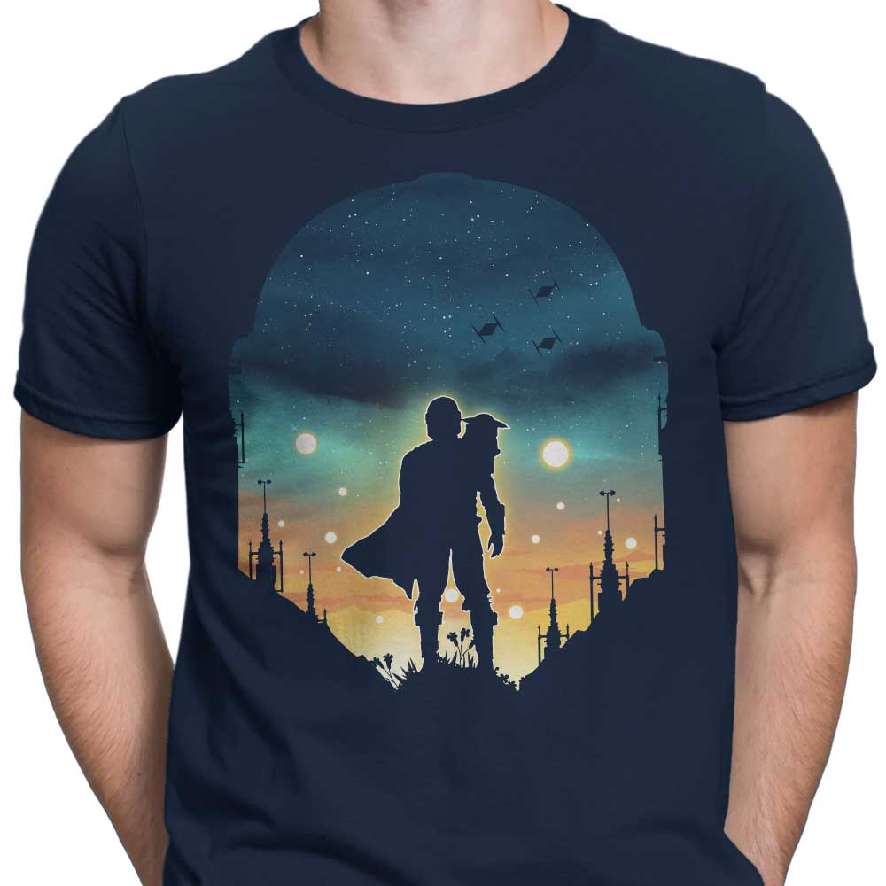 Djarin Sunset - Men's Apparel T-Shirts, Hoodie, Sweatshirt | CiraTrend.com (Image 5)