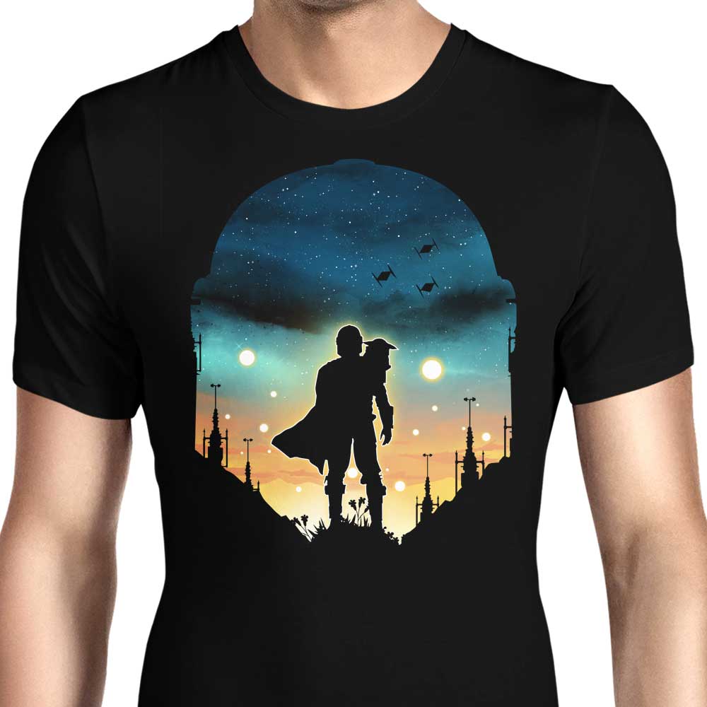 Djarin Sunset - Men's Apparel T-Shirts, Hoodie, Sweatshirt | CiraTrend.com (Image 1)